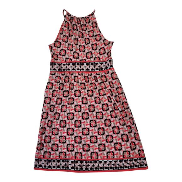 New York & Company Halter‎ Dress Geometric Print Sleeveless Women's Size Medium - Picture 7 of 7